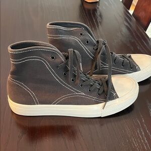 James Perse Charcoal Womens Sneakers